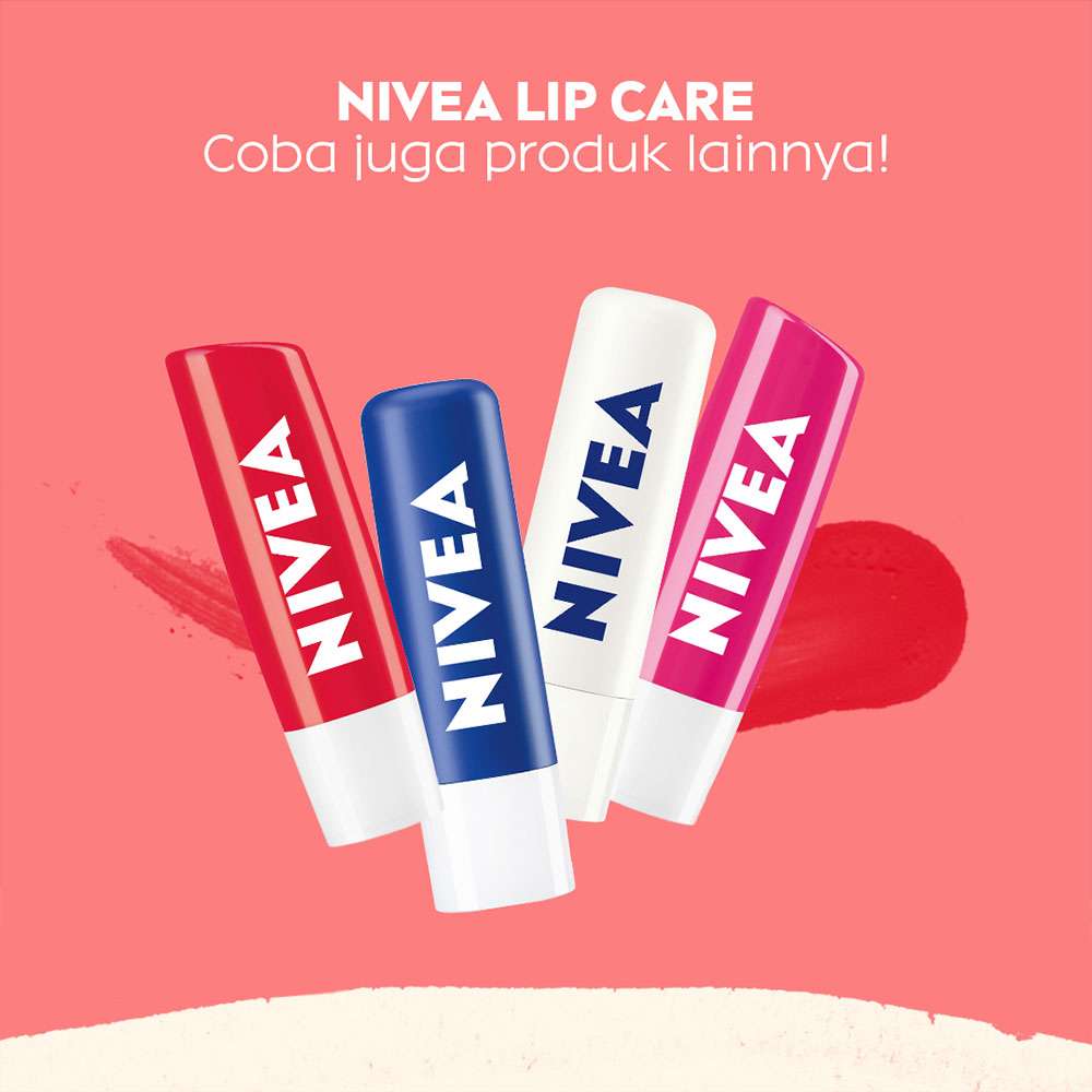 Skincare Untuk Anak 12 Tahun - Nivea Lip Balm Original Essential Care