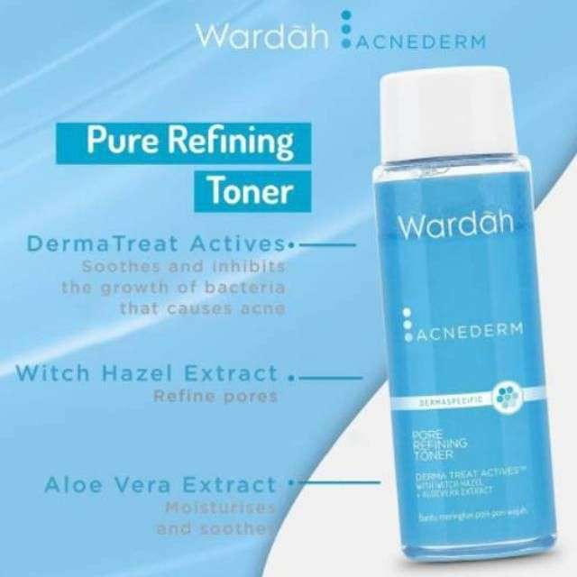 Skincare Untuk Anak 12 Tahun - Wardah Acnederm Pore Refining Toner