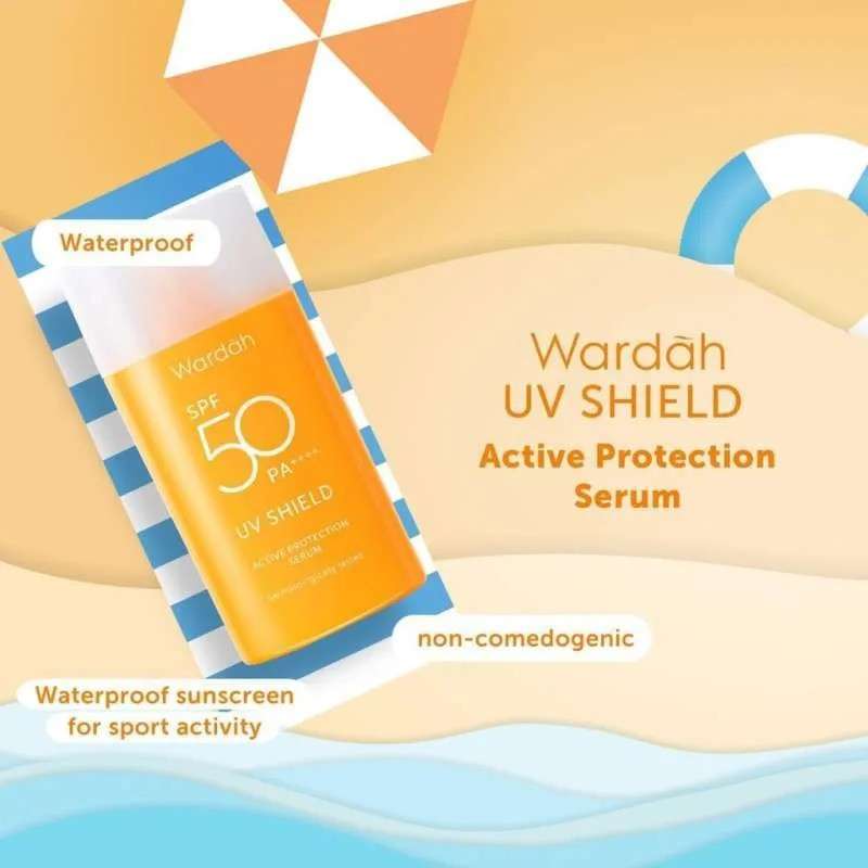 Skincare Untuk Anak 12 Tahun - Wardah UV Shield Active Protection Serum SPF 50 PA