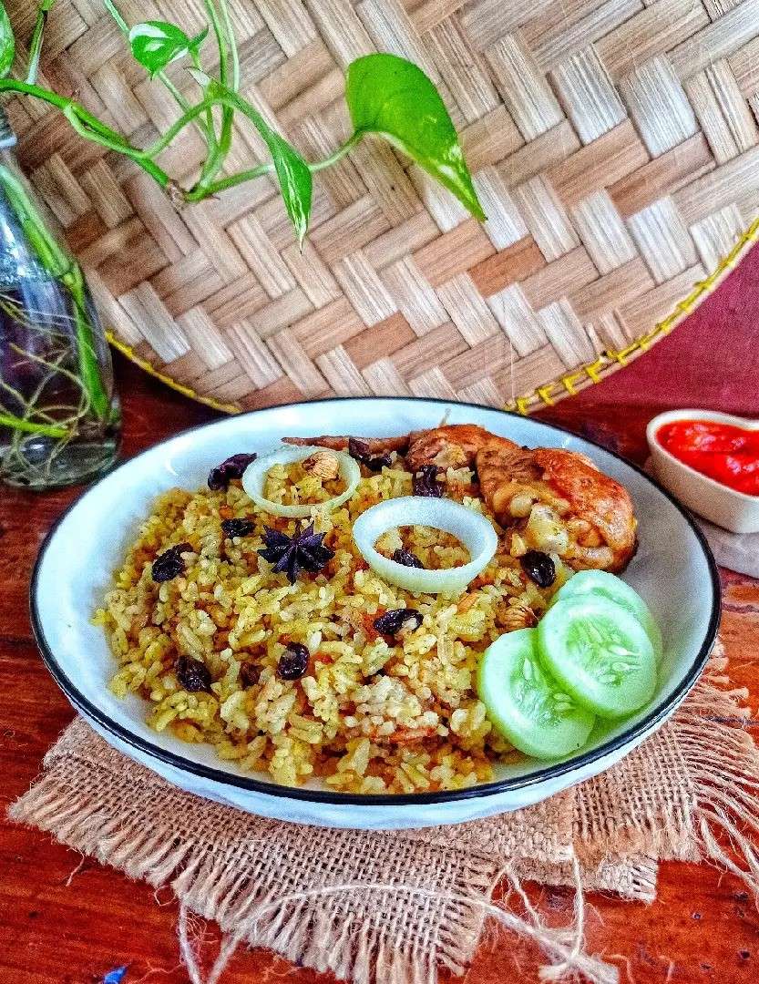 Resep Nasi Kebuli Ayam Rumahan