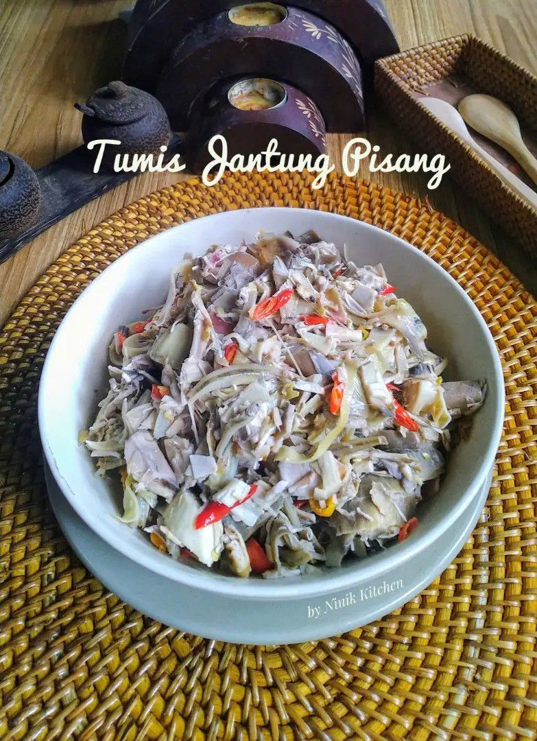 Resep Tumis Jantung Pisang