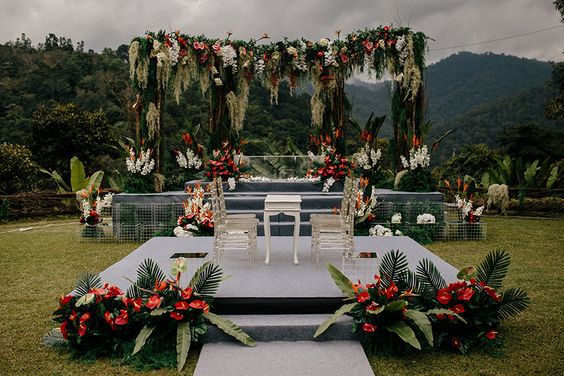 Dekorasi Wedding Outdoor