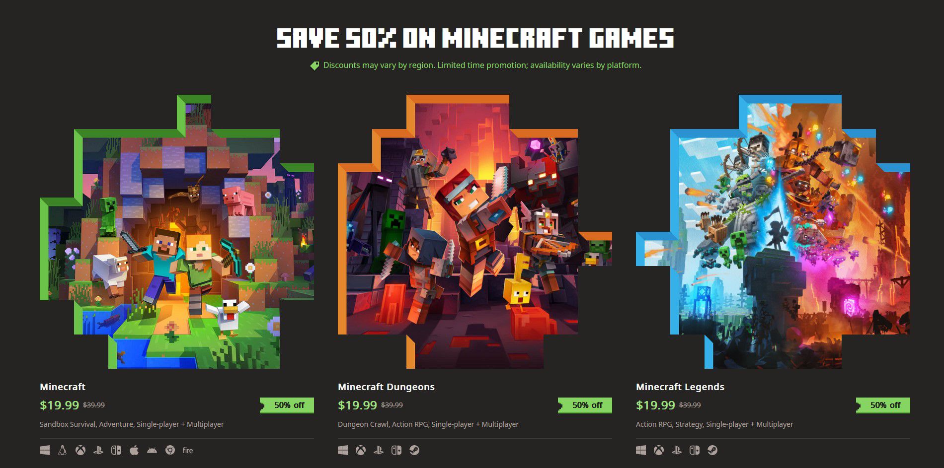 Diskon Minecraft