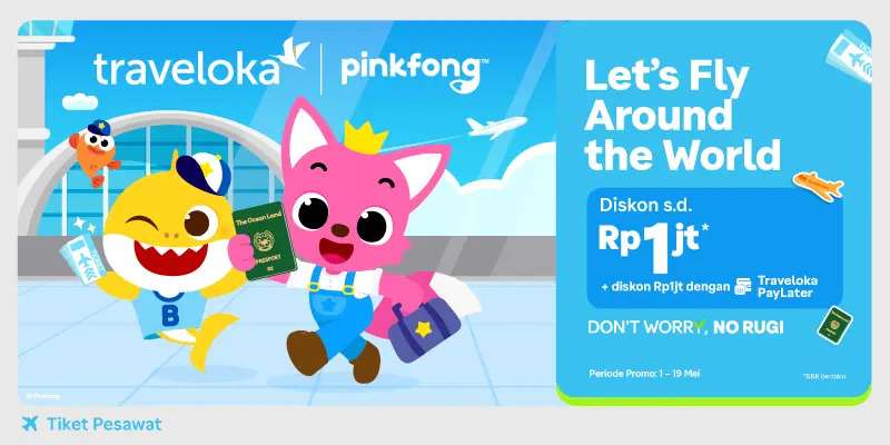 Traveloka X Pinkfong