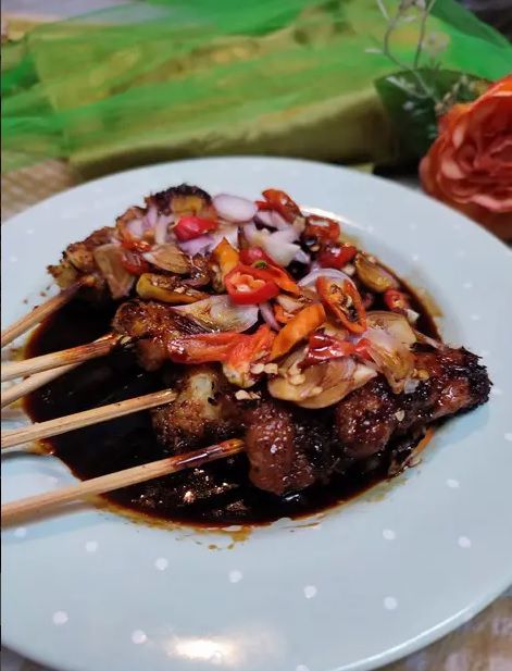 Resep Sate Kelapa