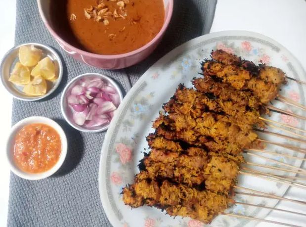 Resep Sate Kelapa