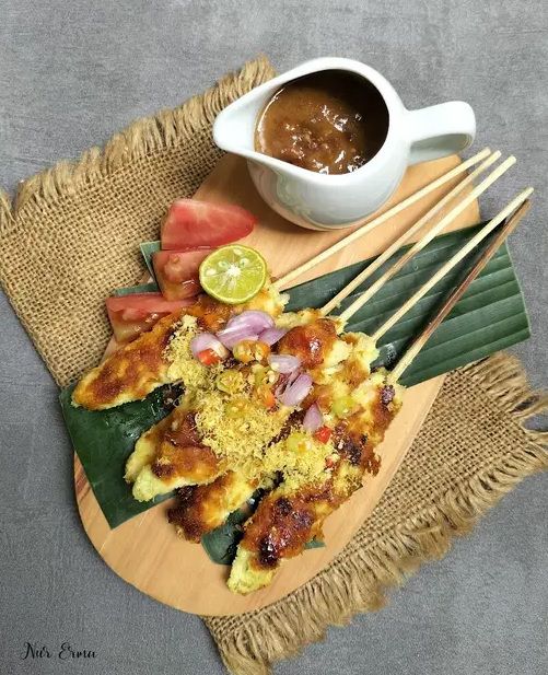 Resep Sate Kelapa