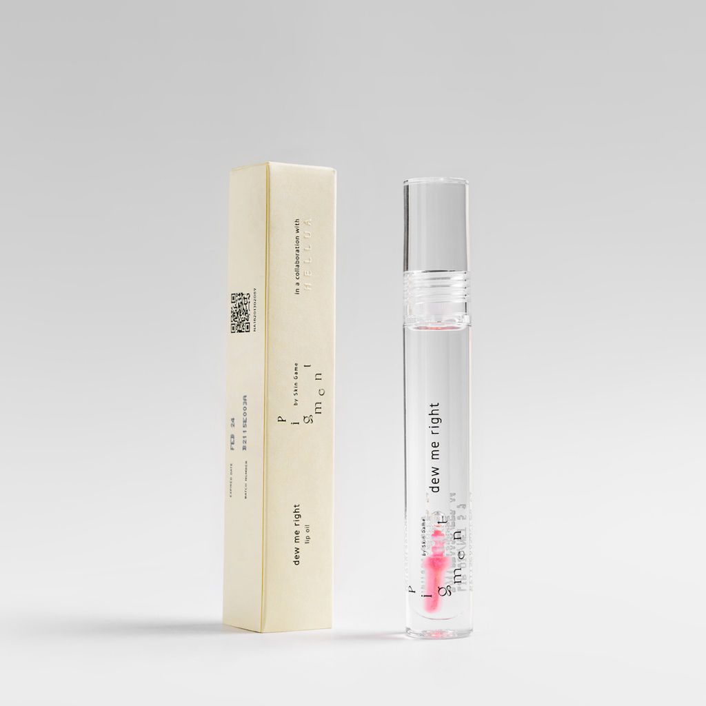 Rekomendasi Lip Gloss Bening Lokal - Skin Game Dew Me Right Lip Oil