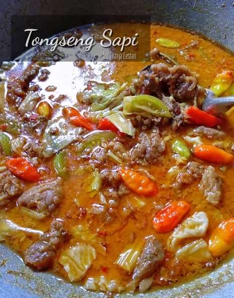 Resep Bumbu Tongseng Daging Sapi