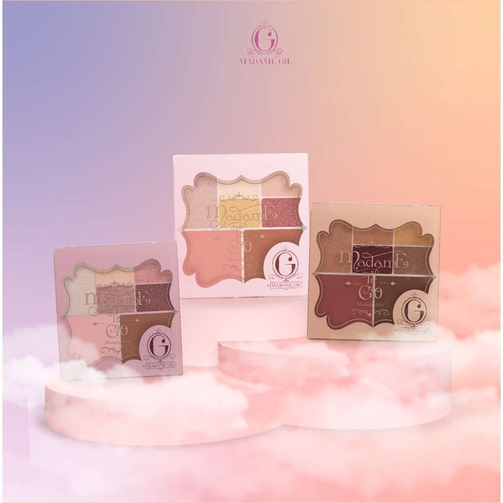 Rekomendasi Eye Shadow Pallete Di Bawah Rp100 Ribu - Madame To Go Makeup Face Palette