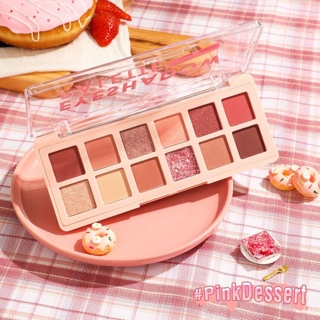 Rekomendasi Eye Shadow Pallete Di Bawah Rp100 Ribu - Pinkflash Pro Touch Eyeshadow Palette