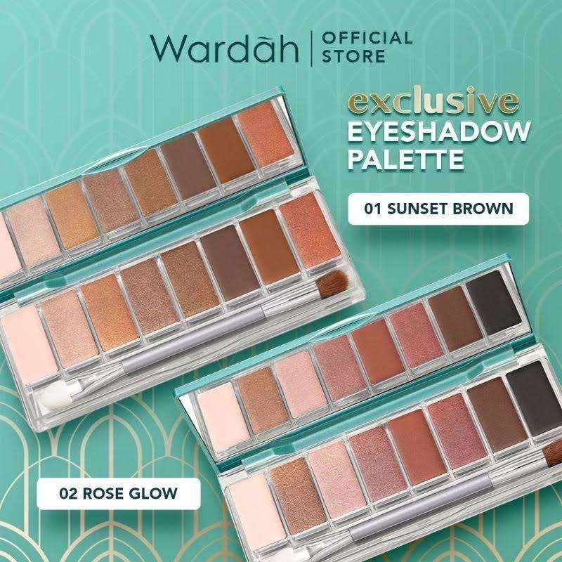 Rekomendasi Eye Shadow Pallete Di Bawah Rp100 Ribu - Wardah Exclusive Eyeshadow Palette