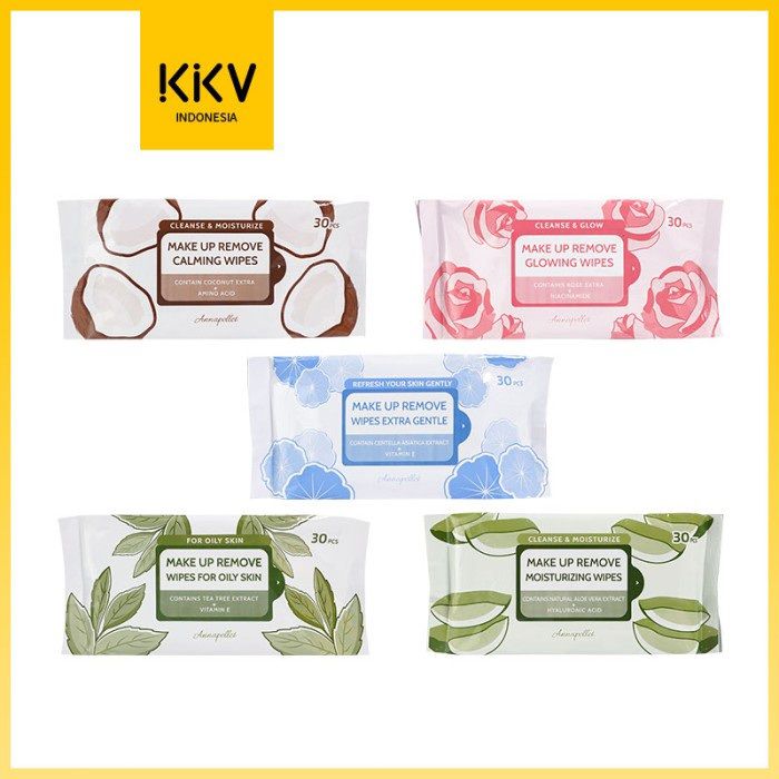 Rekomendasi Tisu Pembersih Makeup - KKV - ANNAPELLET Make Up Remove Wipes