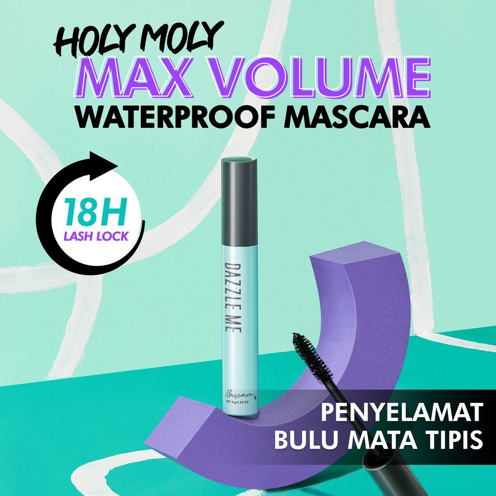 Rekomendasi Maskara Di Bawah Rp100 Ribu - Dazzle Me Holy Moly Volume Mascara