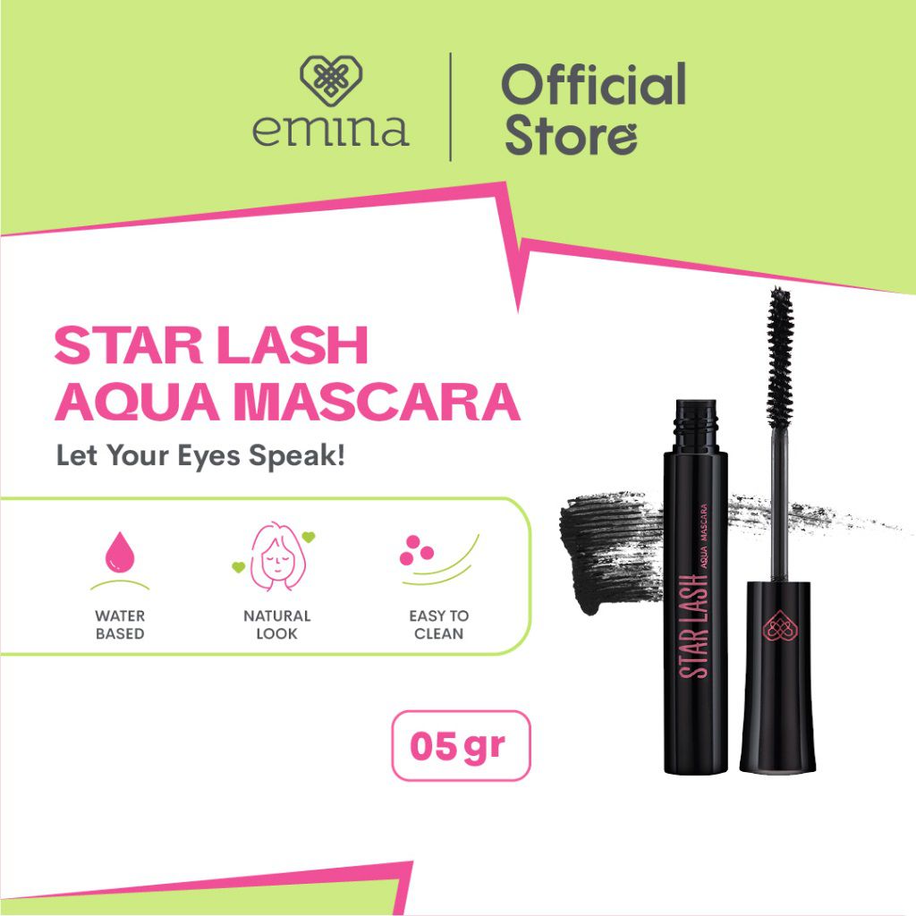 Rekomendasi Maskara Di Bawah Rp100 Ribu - Emina Star Lash Aqua Mascara