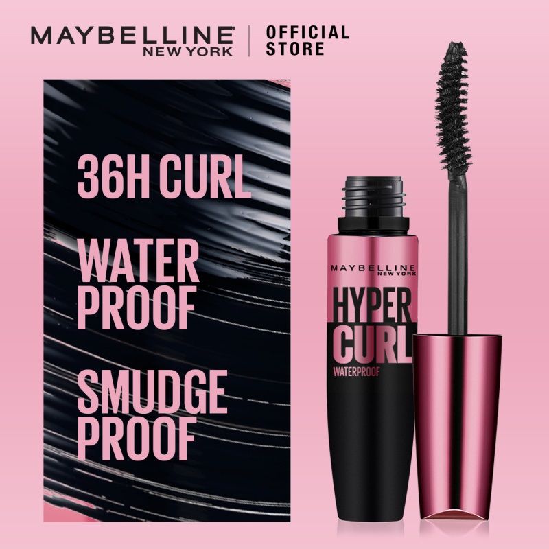 Rekomendasi Maskara Di Bawah Rp100 Ribu - Maybelline Hypercurl Volum Express Mascara