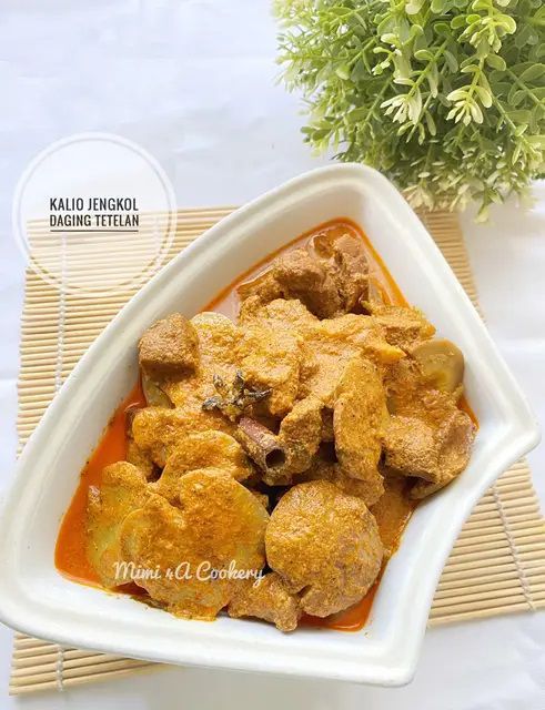 Resep Kalio Jengkol Padang