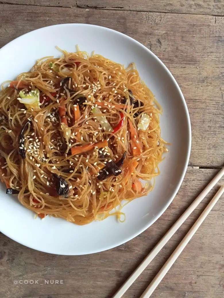 Resep Tumis Bihun Jagung Jamur Kuping