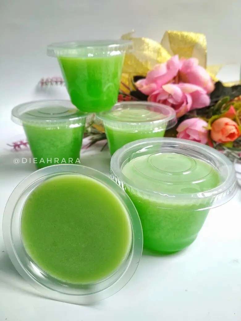 Resep Agar-agar Santan Pandan Kekinian