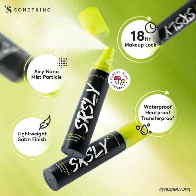 Rekomendasi Setting Spray Tahan Lama - SOMETHINC SRSLY Balancer Make Up Setting Spray