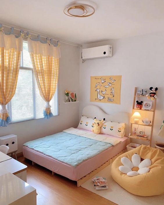 Desain Kamar Anak Perempuan 3x3