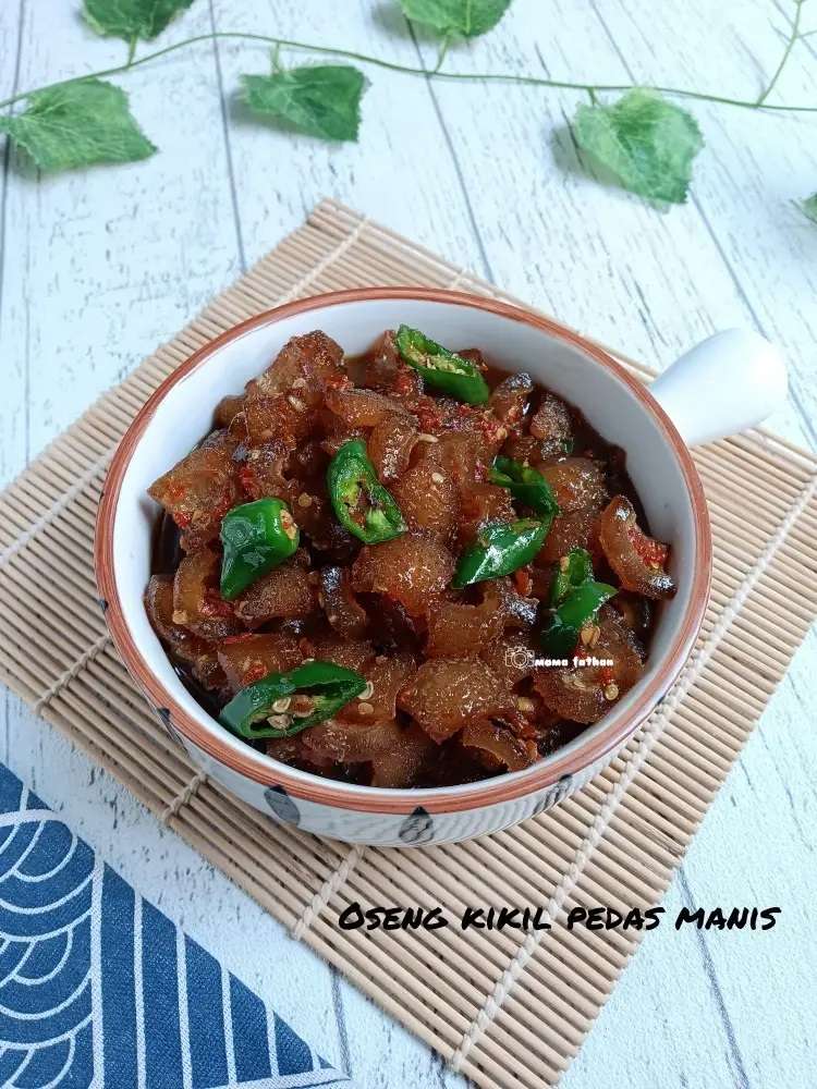 Resep Kikil Pedas Manis