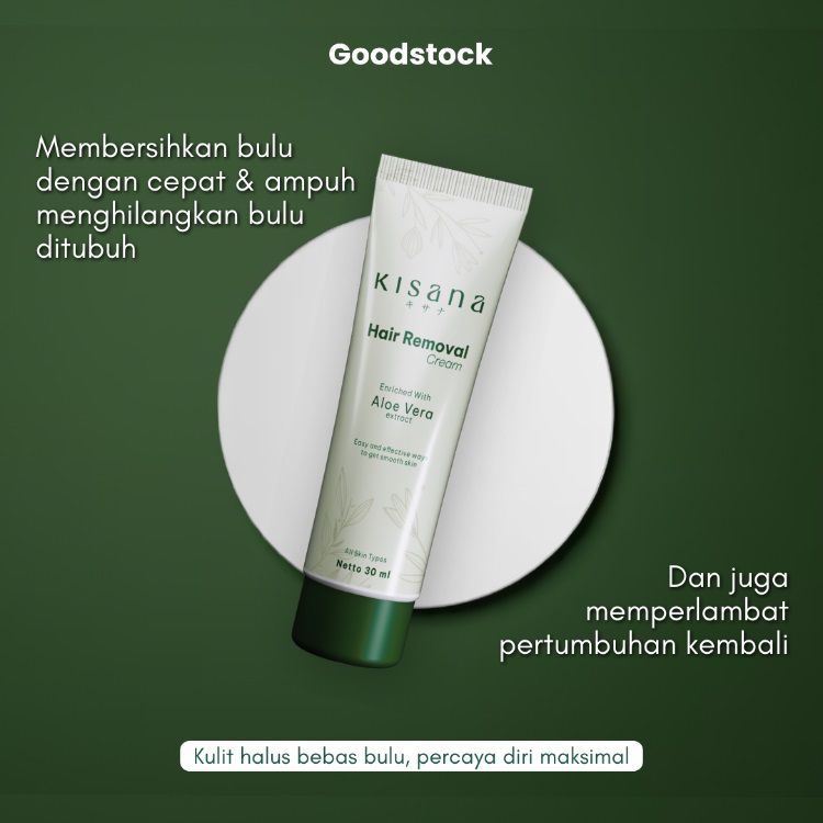 Rekomendasi Krim Penghilang Bulu Ketiak - Kisana Hair Removal Cream