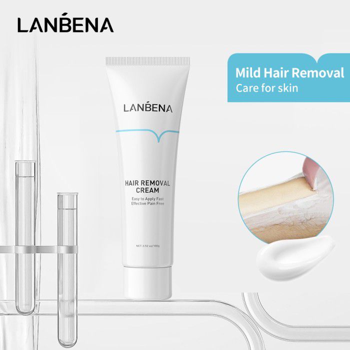 Rekomendasi Krim Penghilang Bulu Ketiak - Lanbena Hair Removal Cream