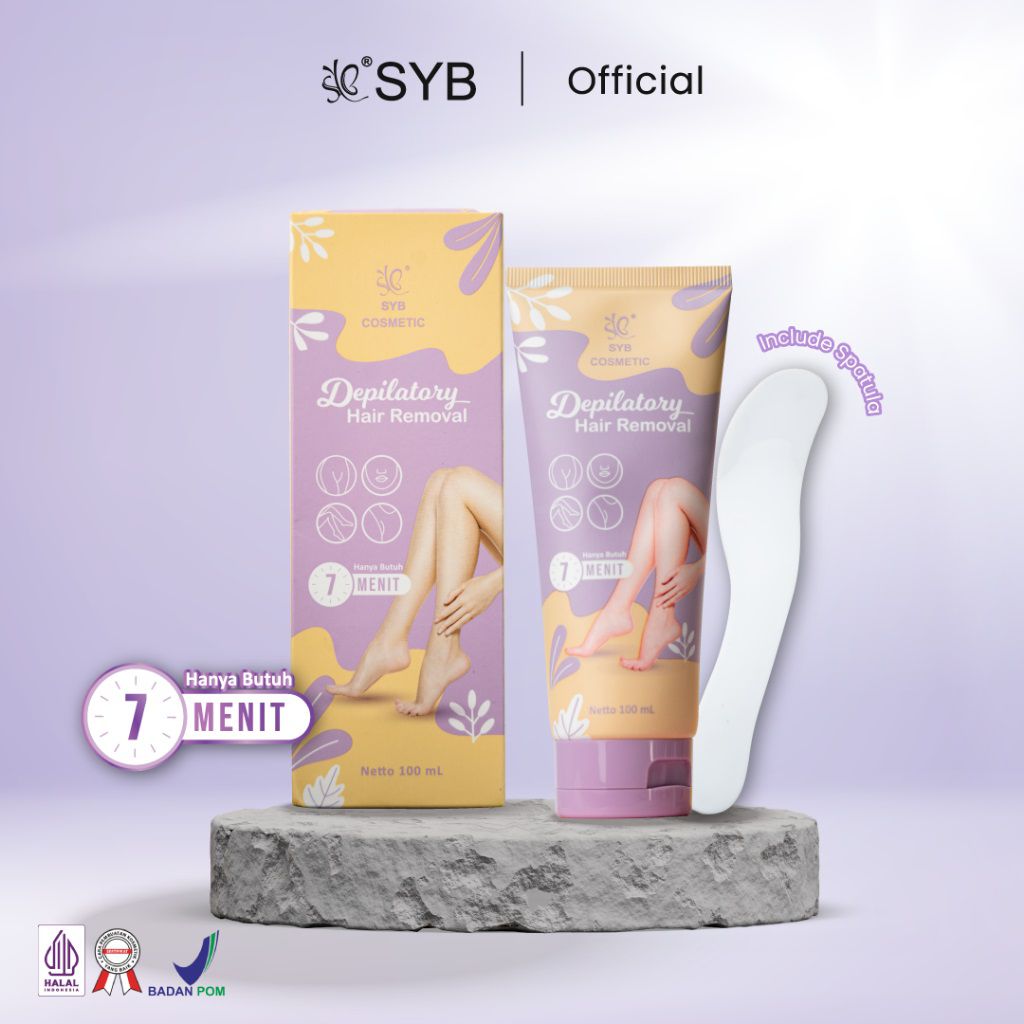 Rekomendasi Krim Penghilang Bulu Ketiak - SYB Cosmetic Depilatory Hair Removal