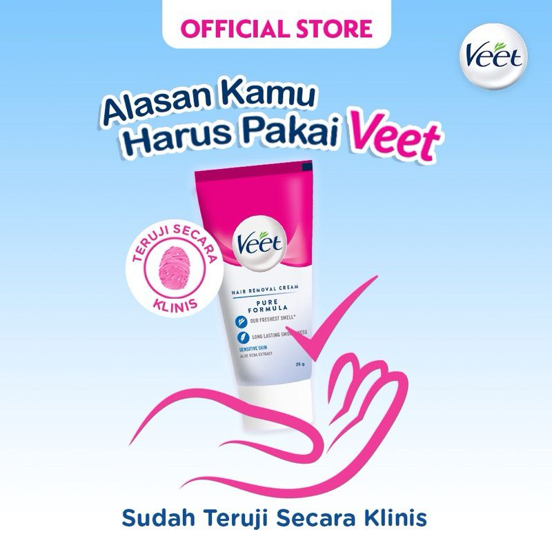 Rekomendasi Krim Penghilang Bulu Ketiak - Veet Hair Removal Cream