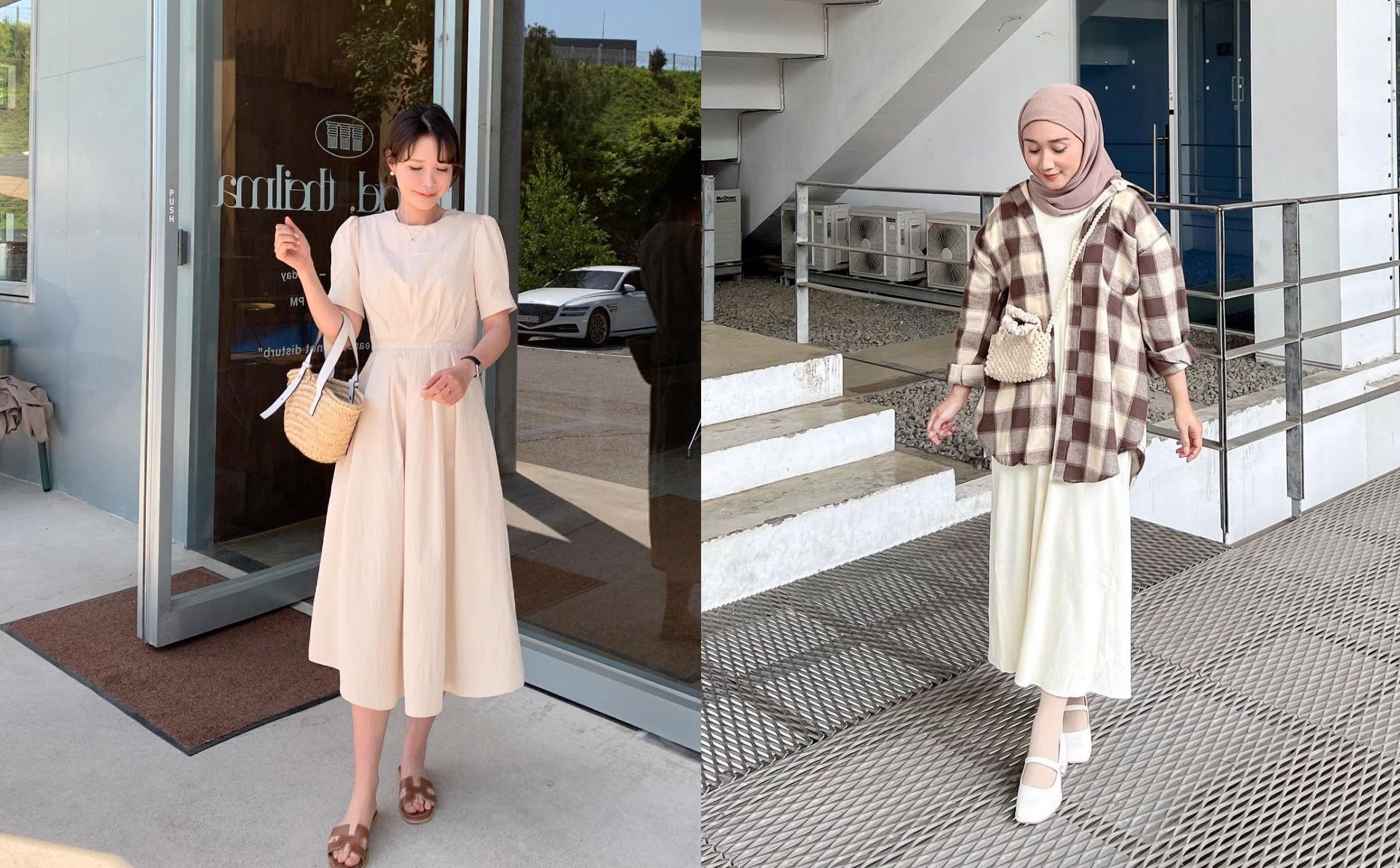 Inspirasi Outfit Ngedate Cewek Ala Korea