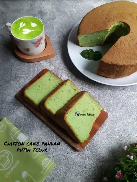 Resep Chiffon Cake Pandan