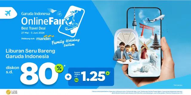 Garuda Online Travel Fair