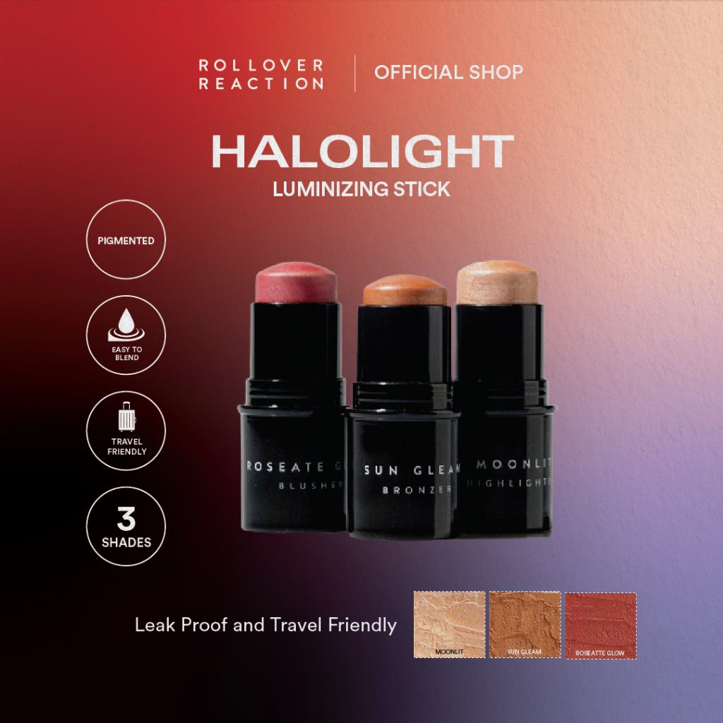 Rekomendasi Bronzer Lokal - Rollover Halolight! Luminizing Stick