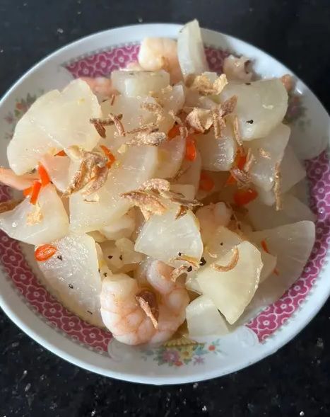 Resep Lobak Putih Tumis