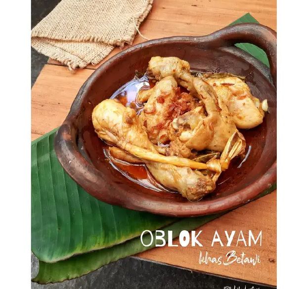 Resep Oblok Ayam