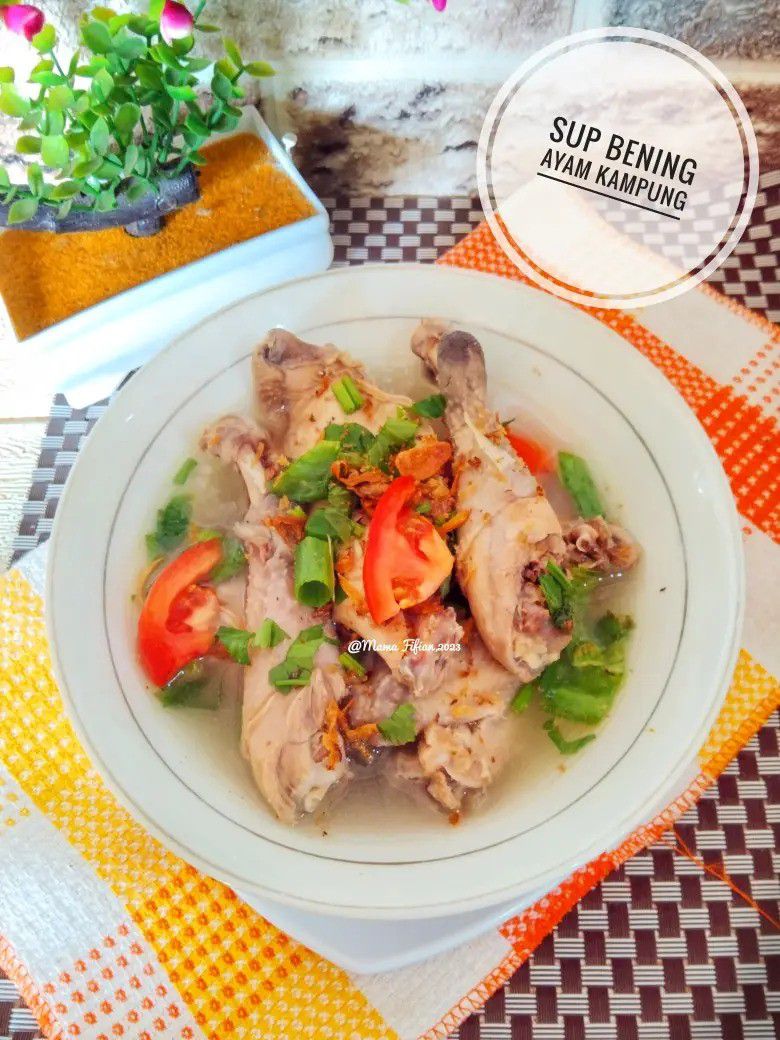 Resep Sup Ayam Bening