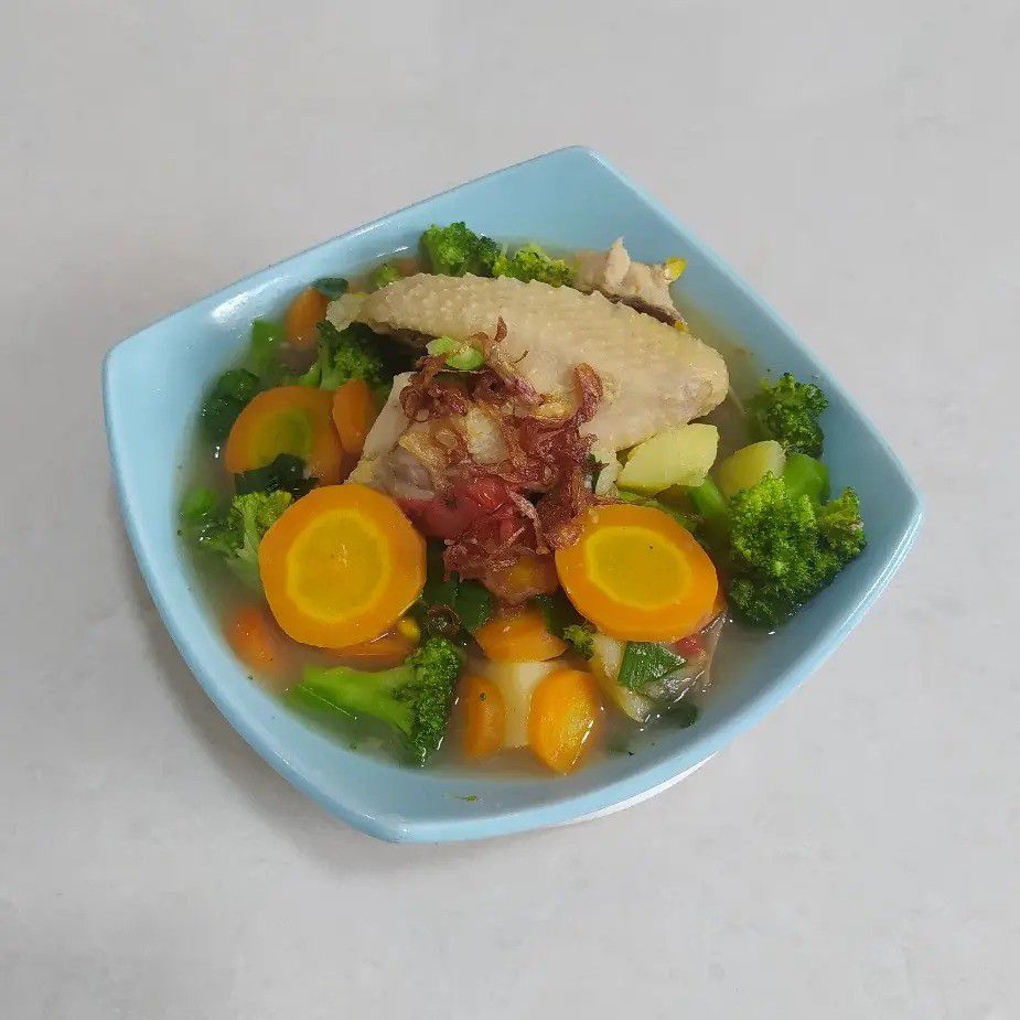 Resep Sup Ayam Kampung