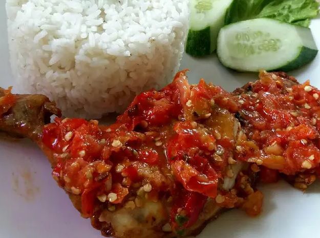 Resep Sambal Ayam Penyet Mentah