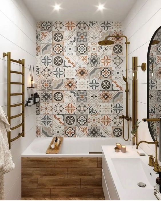 Desain Kamar Mandi Minimalis dengan Shower