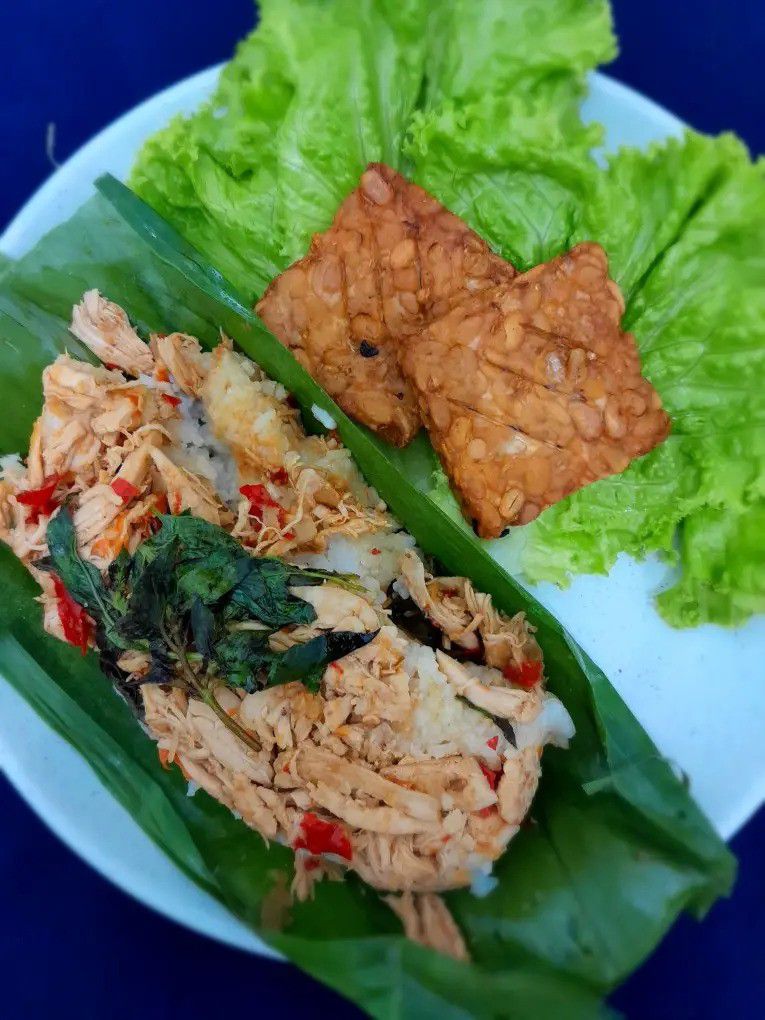 Resep Nasi Bakar Ayam Kemangi