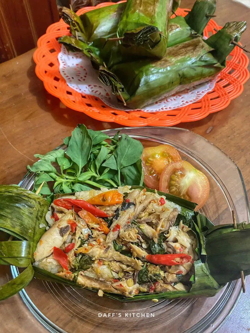 Resep Nasi Bakar Tongkol Suwir Kemangi