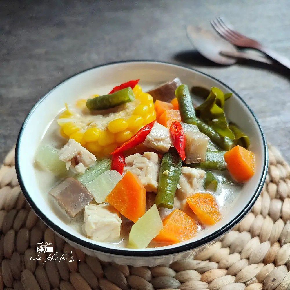 Resep Sayur Lodeh Putih Sunda