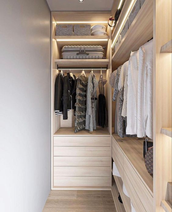 Desain Walk In Closet Sederhana