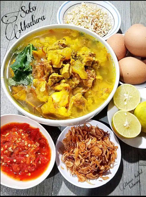 Resep Soto Madura Daging