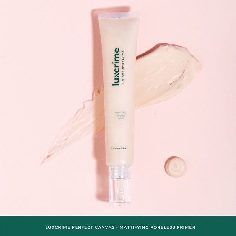 Rekomendasi Flawless Look Makeup Product - Luxcrime Perfect Canvas Hydro Blur Finish Primer