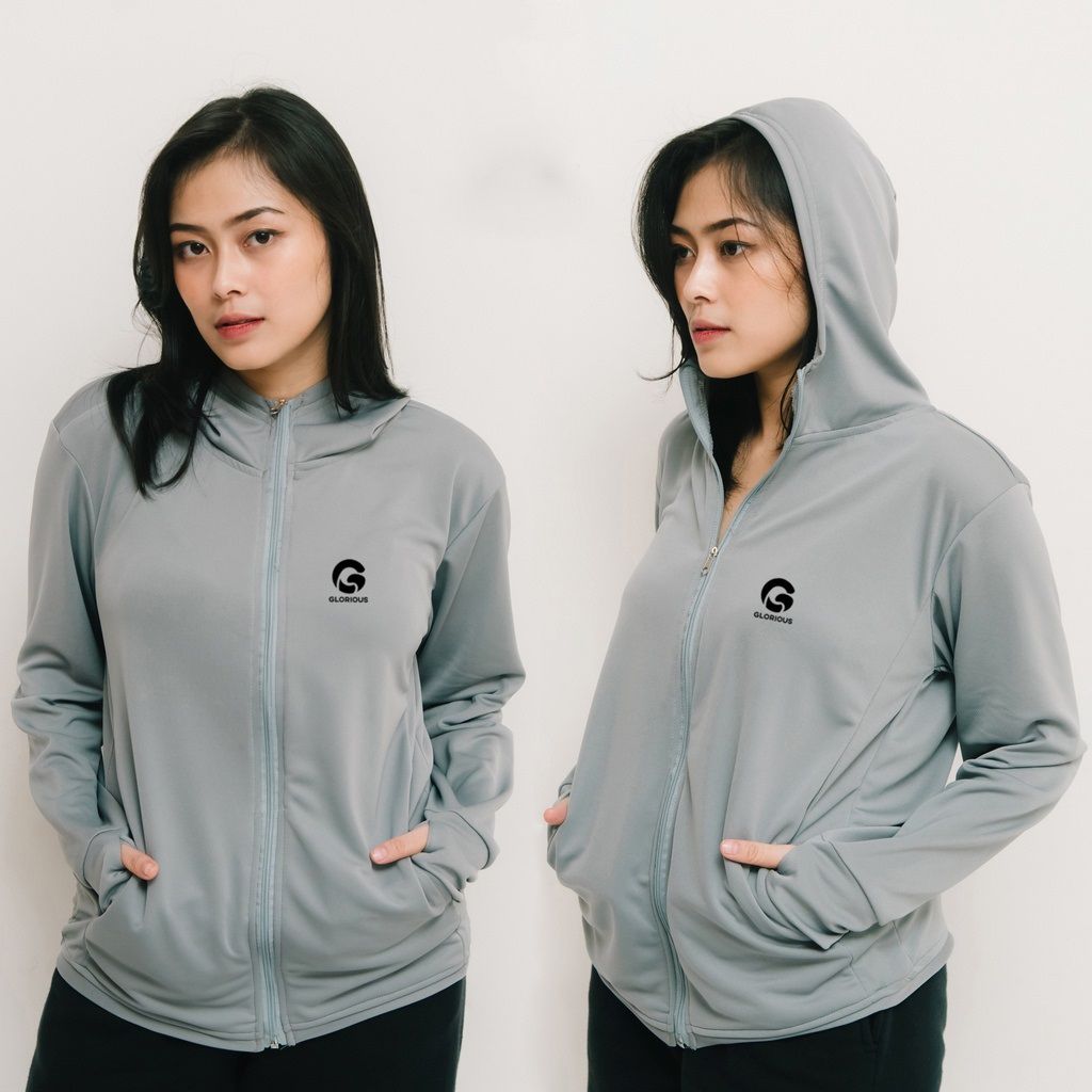 Inspirasi Baju Olahraga Untuk Perempuan 40 Tahunan - Baju Olahraga Anti UV Jacket