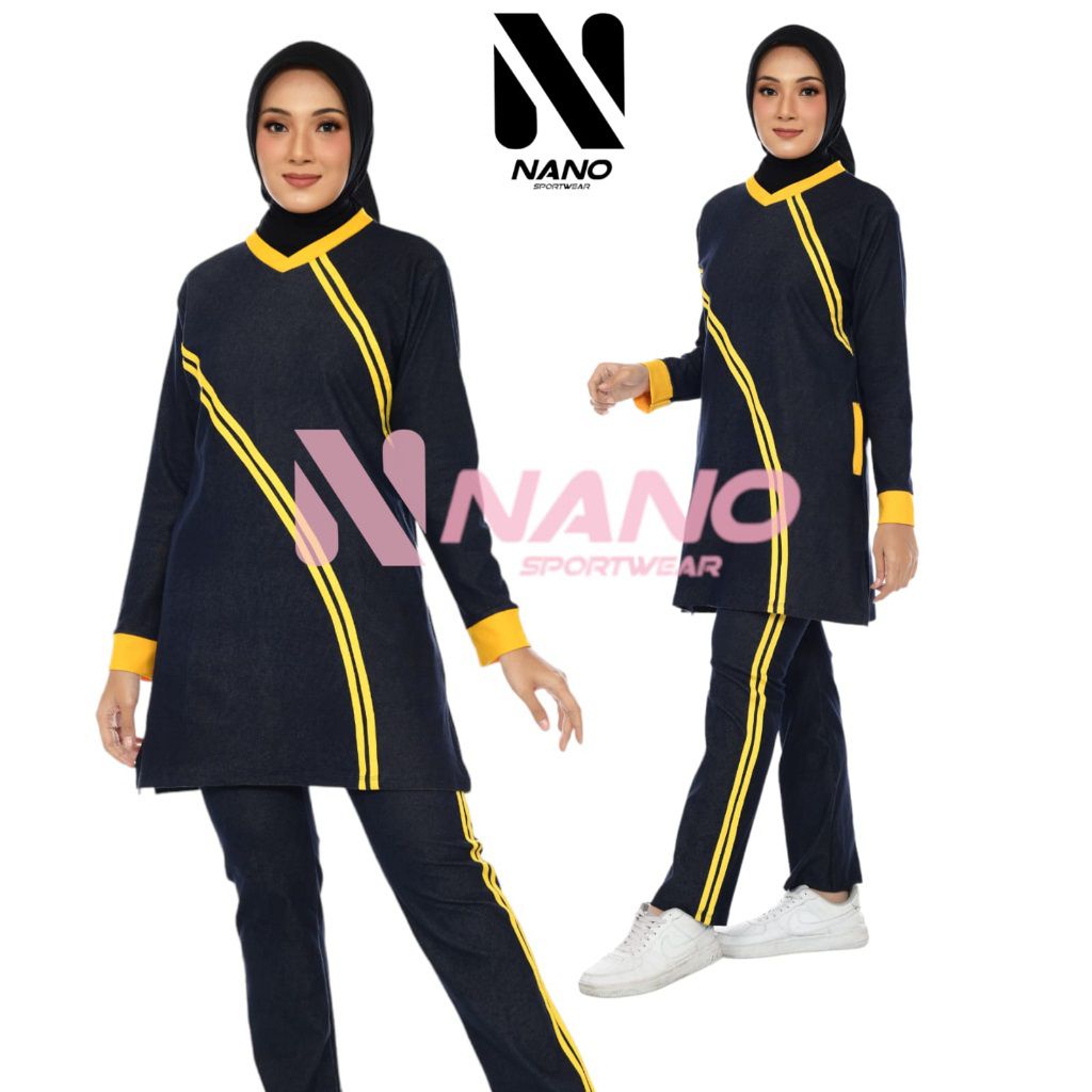 Inspirasi Baju Olahraga Untuk Perempuan 40 Tahunan - One Set Baju Olahraga Muslimah