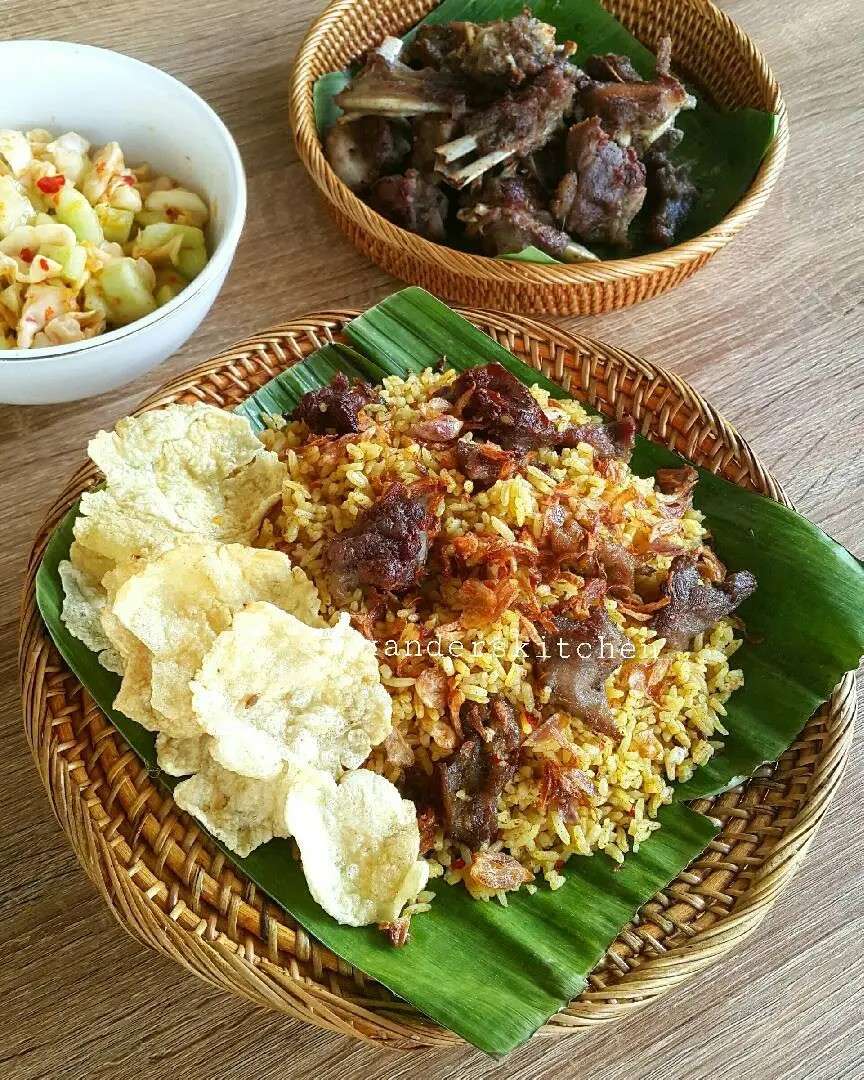 Resep Nasi Kebuli Kambing