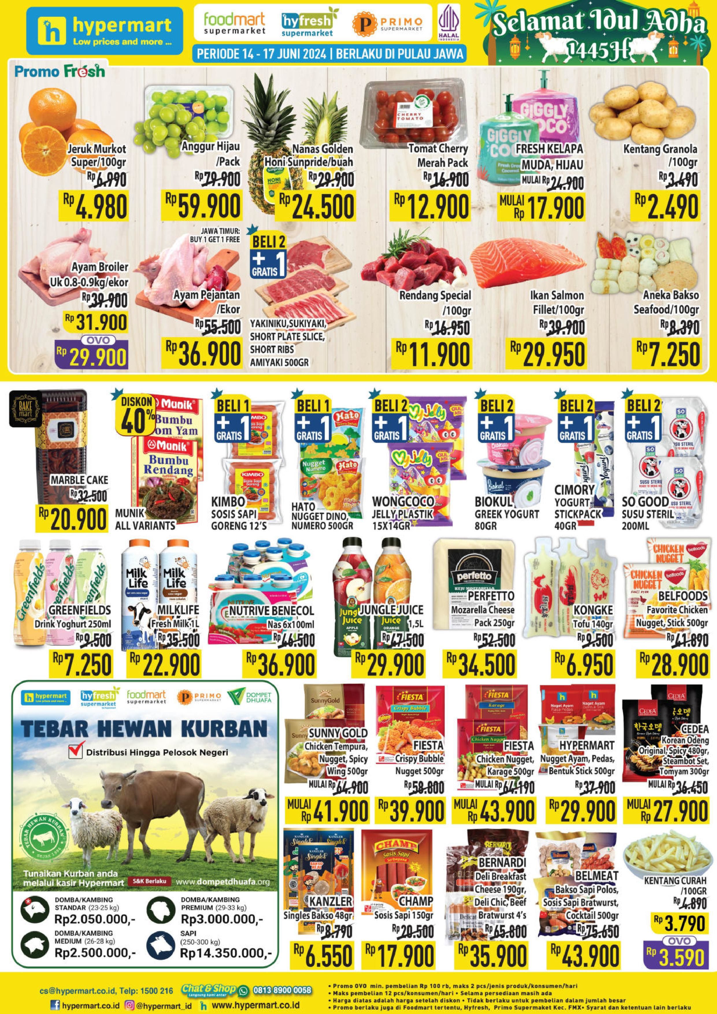 Promo Hypermart Periode 14-17 Juni 2024